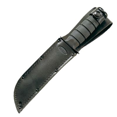 Coltello FIGHTING/UTILITY TANTO lama liscia NERO KA-BAR 02-1254 2