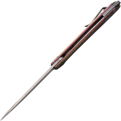 Coltello a serramanico TIDBIT CON MOTIVO FLOREALE  KARB108 2