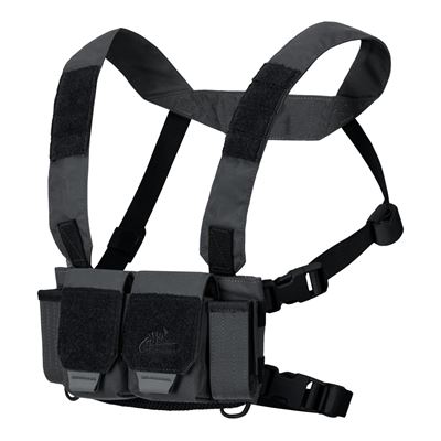 Gilet chest rig COMPETITION SHADOW GREY/NERO