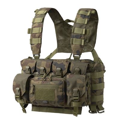 Gilet chest rig GUARDIAN RECCE WOODLAND POLSKÝ