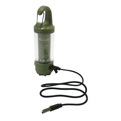 Lampada tascabile ricaricabile con moschettone KOMBAT KO-0127 3