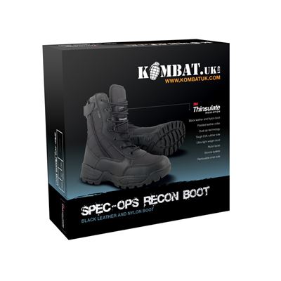 Scarpe tattiche SPEC-OPS RECON NERE KOMBAT KO-1013-BLK 3
