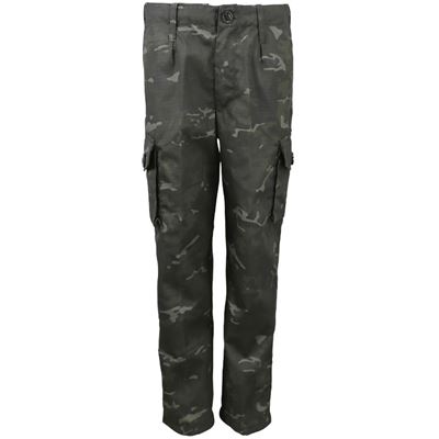 Pantaloni mimetici per bambini BTP BLACK KOMBAT KO-1016-BTP-BLK 2
