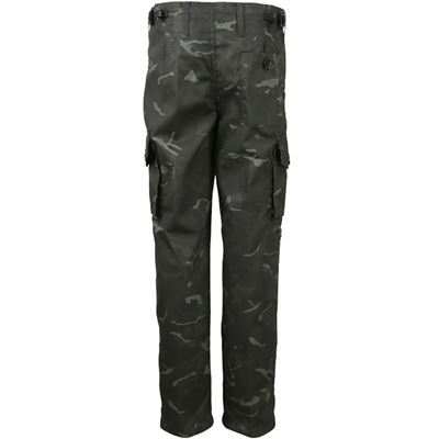 Pantaloni mimetici per bambini BTP BLACK KOMBAT KO-1016-BTP-BLK 3