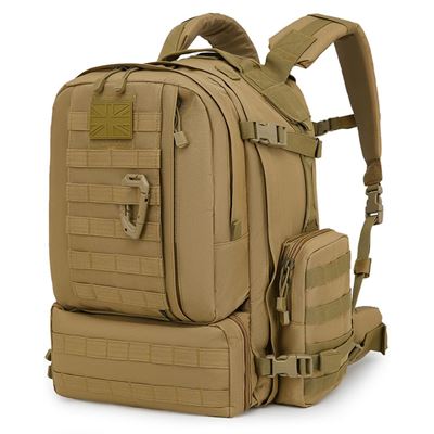 Zaino VIKING Patrol Pack MOLLE 60 litri COYOTE KOMBAT KO-1265-CO 3