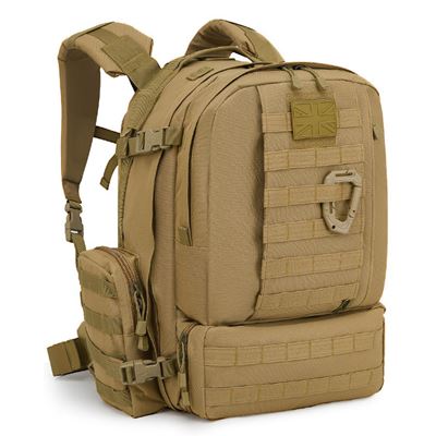 Zaino VIKING Patrol Pack MOLLE 60 litri COYOTE