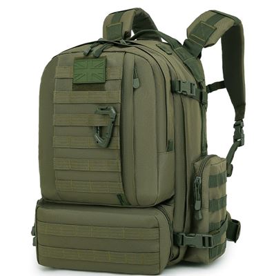 Zaino VIKING Patrol Pack MOLLE 60 litri VERDE KOMBAT KO-1265-OD 3