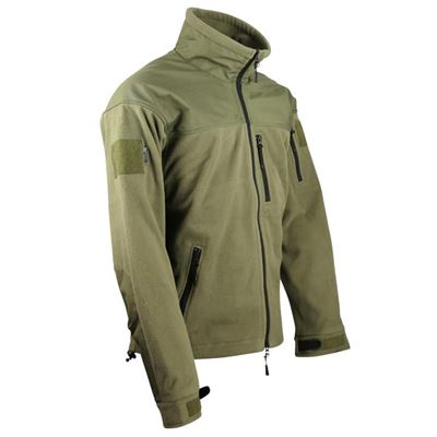 Felpa DEFENDER TACTICAL in pile VERDE