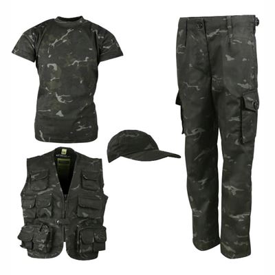 Completo per bambini EXPLORER BTP BLACK