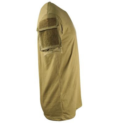 Maglietta TACTICAL VELCRO manica corta COYOTE KOMBAT KO-1923-COY 2