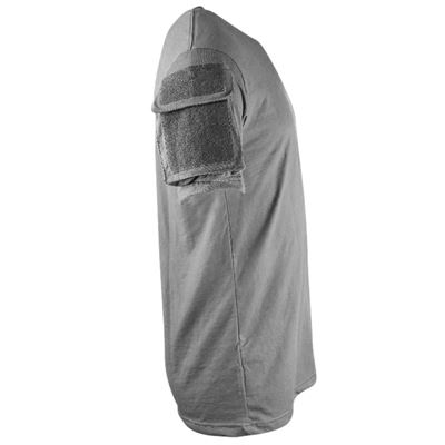 Maglietta TACTICAL VELCRO maniche corte GRIGIA KOMBAT KO-1923-GUN 3