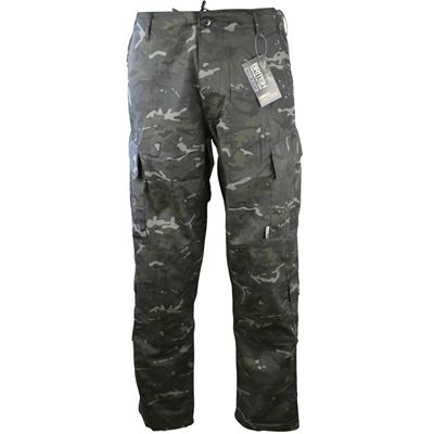 Pantaloni modello ACU ASSAULT BTP BLACK KOMBAT KO-1990-BTPBLACK 2