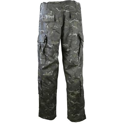 Pantaloni modello ACU ASSAULT BTP BLACK KOMBAT KO-1990-BTPBLACK 3