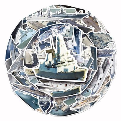 Adesivi NAVI set da 50 pezzi KOMBAT KO-2302-SHIPS 3