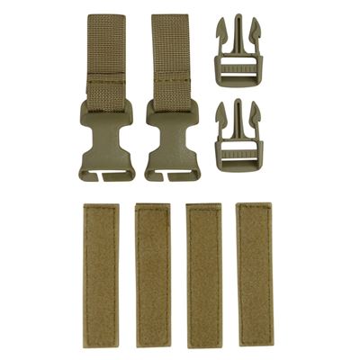 Set Buckle-Tek CONVERSION KIT fibbie e cinghie COYOTE