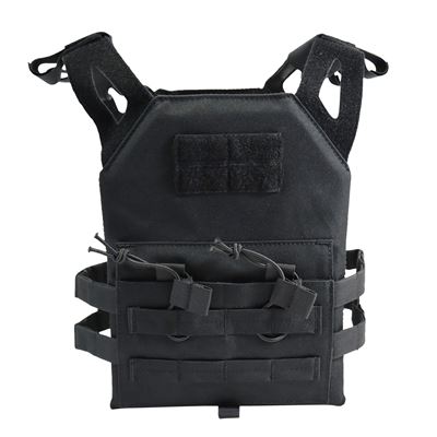 Gilet tattico per bambini PLATE CARRIER NERO