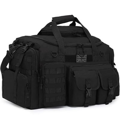 Borsa SAXON HOLDALL 50 l NERA KOMBAT KO-2398-BLK 2