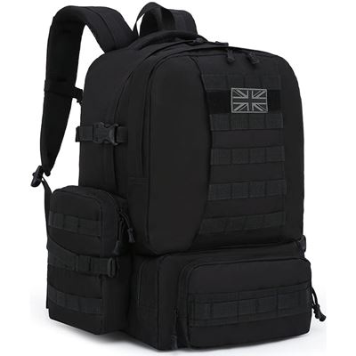 Zaino Expedition MOLLE 50 litri NERO KOMBAT KO-2415-BLK 2