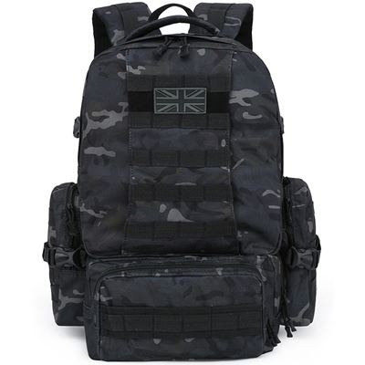 Zaino Expedition MOLLE 50 litri BTP BLACK KOMBAT KO-2415-BTPBLK 3
