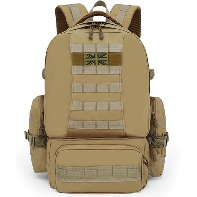 Zaino Expedition MOLLE 50 litri COYOTE KOMBAT KO-2415-COY 4
