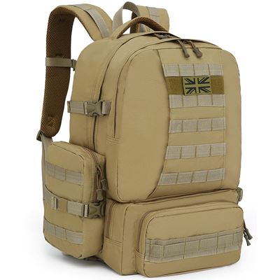 Zaino Expedition MOLLE 50 litri COYOTE KOMBAT KO-2415-COY 2