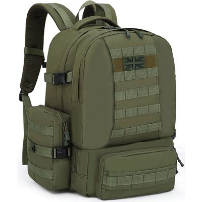 Zaino Expedition MOLLE 50 litri VERDE KOMBAT KO-2415-OG 3