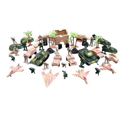 Set di giocattoli - modelli in plastica KOMBAT FORCE 64 pezzi