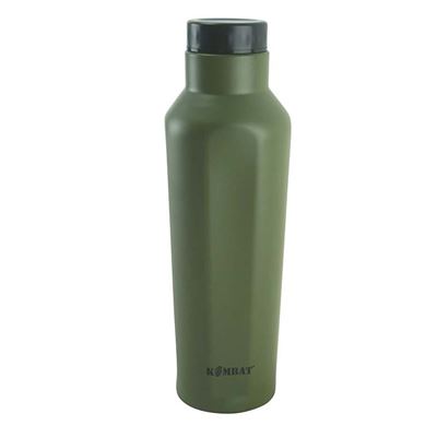 Bottiglia esagonale MILITARY isolata INOX 500 ml VERDE KOMBAT KO-3010 2