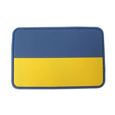 Toppa bandiera UCRAINA plastica velcro