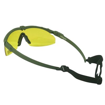 Occhiali RANGER Montatura VERDE Lenti GIALLE KOMBAT KO-3095-OG-YEL 3