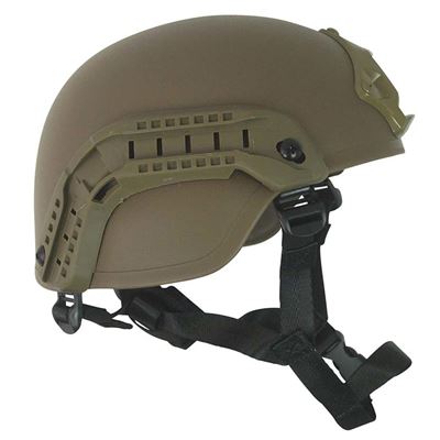 Casco MICH 2000 completo in plastica COYOTE