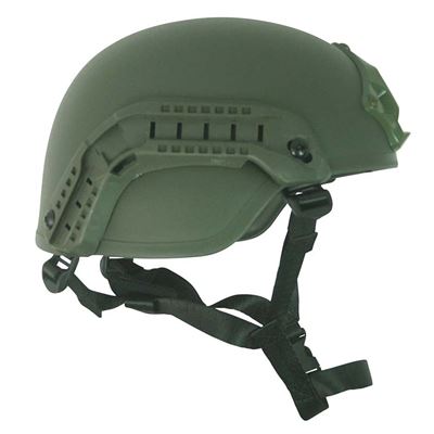 Casco MICH 2000 completo in plastica VERDE