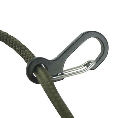 Moschettoni con occhiello 10 pezzi NERI KOMBAT KO-3170 2