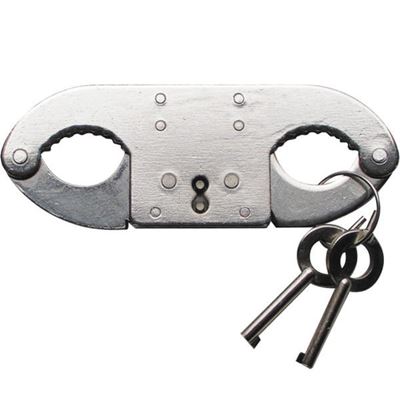 Manette per pollici DOUBLE LOCK in acciaio inossidabile