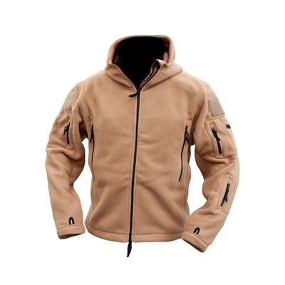 Felpa con cappuccio FLEECE RECON COYOTE KOMBAT KO-943-CO 2