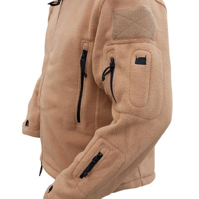 Felpa con cappuccio FLEECE RECON COYOTE KOMBAT KO-943-CO 4