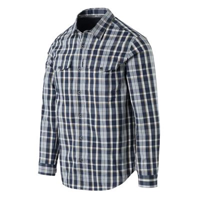 Camicia COVERT manica lunga CALM BLUE PLAID
