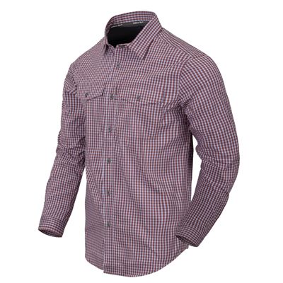 Camicia COVERT manica lunga SCARLET FLAME