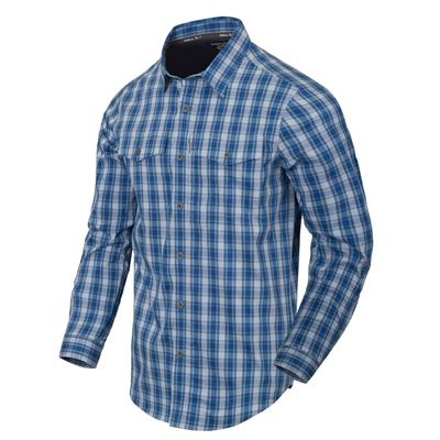 Camicia COVERT manica lunga OZARK BLUE PLAID