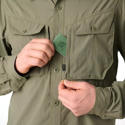 Camicia CANOPY JUNGLE manica lunga OLIVE GREEN Helikon-Tex® KO-CJS-NL-02 12