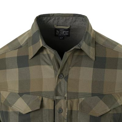 Camicia DEFENDER Mk2 Nylon Sorona® manica lunga BAYOU MOSS Helikon-Tex® KO-DF2-NS-2S 13