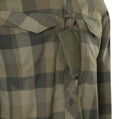 Camicia DEFENDER Mk2 Nylon Sorona® manica lunga BAYOU MOSS Helikon-Tex® KO-DF2-NS-2S 3