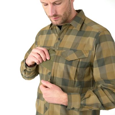 Camicia DEFENDER Mk2 Nylon Sorona® manica lunga BAYOU MOSS Helikon-Tex® KO-DF2-NS-2S 2