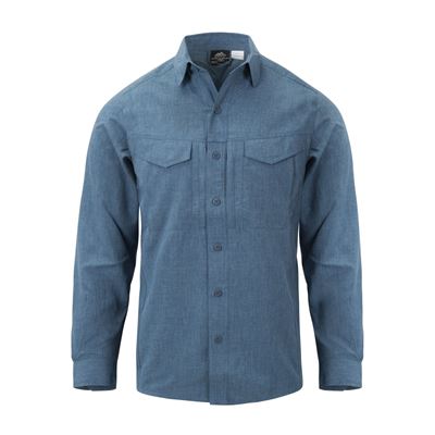 Camicia DEFENDER Mk2 manica lunga BLU MELANGE Helikon-Tex® KO-DGM-PO-6520Y 3