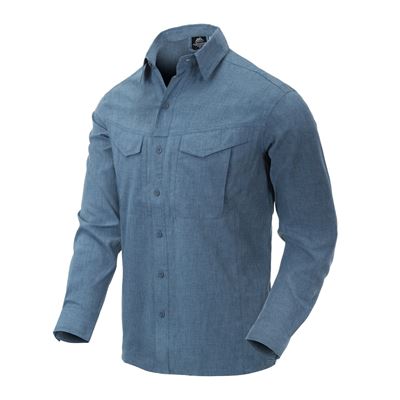 Camicia DEFENDER Mk2 manica lunga BLU MELANGE