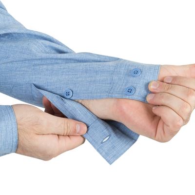 Camicia DEFENDER Mk2 manica lunga BLU CHIARO MELANGE Helikon-Tex® KO-DGM-PO-6520Z 2