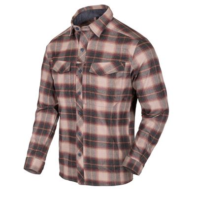 Camicia DEFENDER Mk2 PILGRIM a quadri RUST PLAID