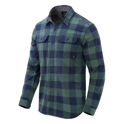Camicia GREYMAN manica lunga MOSS GREEN
