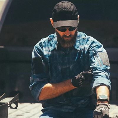 Camicia MBDU WESTERN BLUE PLAID Helikon-Tex® KO-MBD-PN-2P 13