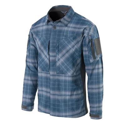 Camicia MBDU WESTERN BLUE PLAID